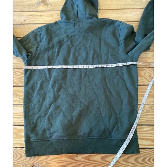 NWT $59.95 Gap Logo Hoodie Sweatshirt Size Large Men’s Green - Picture 9 of 10
